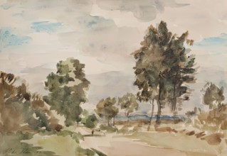 Sandy Road, 1924. Creator: Philip Wilson Steer.