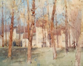 Early Morning, Moret, c1870s. Creator: James Paterson.