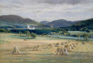 Balmoral Castle And Crathie Church, 1903. Creator: John Mitchell.