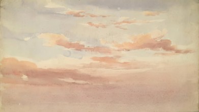 Study of Clouds,  c1840s. Creator: John Phillip.
