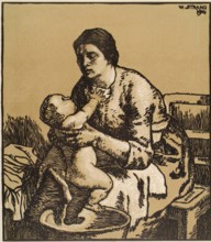 The Bath, 1904. Creator: William Strang.