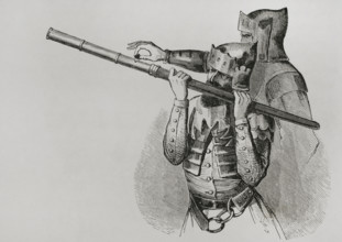 Hand cannon, 15th century, (1877).  Creator: Unknown.