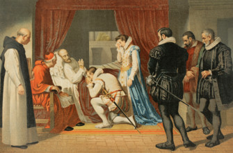 Last moments of Philip II, 1598 (1890).  Creator: Unknown.
