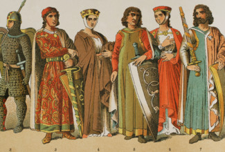 Holy Roman Empire, 1000-1100, (1884).  Creator: Unknown.