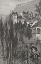 The Generalife, Granada, Andalusia, Spain, 1890.  Creator: Unknown.