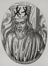 Jerome of Prague, (1360-1416), Czech scholastic philosopher and preacher, 1877. Creator: Unknown.