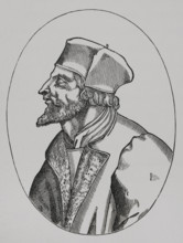 Jan Hus, (1369-1415), Czech theologian and philosopher, 1877.  Creator: Unknown.
