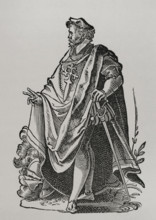 Knight of the Order of Santiago, 1585, (1877).  Creator: Unknown.