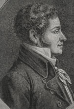 Marc-David Alba Lasource, (1763-1793), French politician during the French Revolution, 1876.  Creator: Unknown.