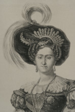Maria Francisca of Braganza (1800-1834), Portuguese infanta of the House of Braganza, 1868. Creator: Unknown.