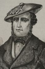 Martin Zurbano (1788-1845), Spanish guerrilla fighter, 1879.  Creator: Unknown.