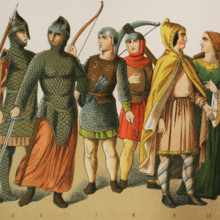 Normans, 1000-1100, (1884).  Creator: Unknown.
