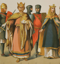 Normans, 1000-1100, (1884).  Creator: Unknown.