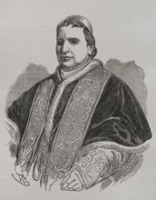 Pius IX, (1792-1878), Italian pope (1846-1878), born Giovanni Maria Mastai Ferretti, 1871.  Creator: Unknown.