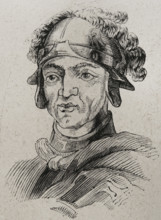 Ramiro I (c790-850), King of Asturias from 842 to 850, 1853.  Creator: Unknown.