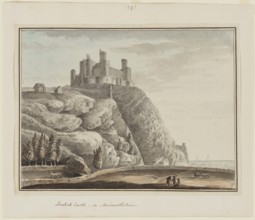 Harlech Castle, c1775-1794. Creator: Samuel Hieronymus Grimm.