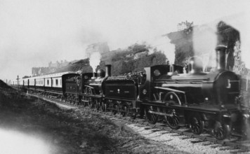 Royal Train near Harlech, 14 July 1911. Creator: Unknown.
