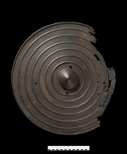 Late Bronze Age bronze shield, c1000-800 BCE. Creator: Unknown.