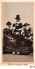 Welsh Oyster Women, c1860s-1880s. Creator: Charles Smith Allen.