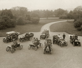 Automobile Club of North Wales, Bangor, c1904. Creator: John Wickens.