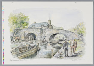 Hay Tramroad and Canal, Brecon, c1950-2015. Creator: Michael Blackmore.