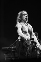 Iggy Pop performing live at the Alexandra Palace, London, 28 May 2025. Creator: Annapaola Marchesani.