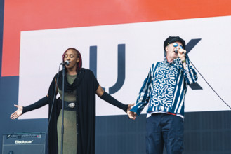 UK Decay live at Forever Now Festival, The National Bowl, Milton Keynes, Jun 2025. Creator: Annapaola Marchesani.