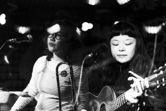 Maya Akechi and Alborg live at Hope & Anchor, Islington, London, May 2025. Creator: Annapaola Marchesani.