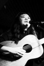 Maya Akechi and Alborg live at Hope & Anchor, Islington, London, May 2025. Creator: Annapaola Marchesani.