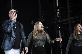 Glenn Gregory, Heaven 17 live at Heritage Live, Audley End House, Essex, Aug 2023. Creator: Annapaola Marchesani.