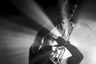 Matic Horns, Horace Andy & Dub Asante Band feat. Matic Horns, Jazz Café, London, Jul 2023. Creator: Annapaola Marchesani.