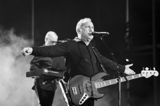 Andy McCluskey, OMD, live at Heritage Live, Audley End House, Essex, Aug 2023. Creator: Annapaola Marchesani.