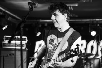 Mark Burgess, The Chameleons live at the Boileroom, Guildford, Surrey, July 2023. Creator: Annapaola Marchesani.