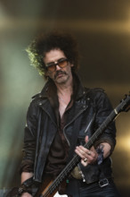 The Darkness live at the Cornbury Music Festival, Great Tew Park, Oxfordshire, Jul 2022. Creator: Annapaola Marchesani.