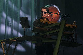 Toby Hounsham, The Stranglers live at the Royal Albert Hall, Mar 2024. Creator: Annapaola Marchesani.