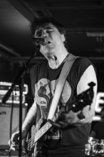 Mark Burgess, The Chameleons live at the Boileroom, Guildford, Surrey, July 2023. Creator: Annapaola Marchesani.