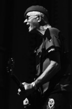 Captain Sensible, The Damned live at Alexandra Palace, London, Apr 2023. Creator: Annapaola Marchesani.