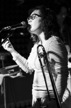 Maya Akechi and Alborg live at Hope & Anchor, Islington, London, May 2025. Creator: Annapaola Marchesani.