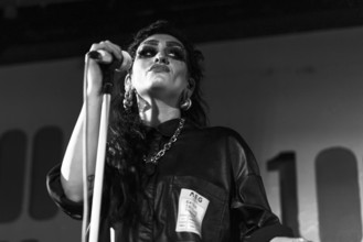 Jo-Jo O'Donoughue, Eater live at 100 Club, London, Mar 2023. Creator: Annapaola Marchesani.