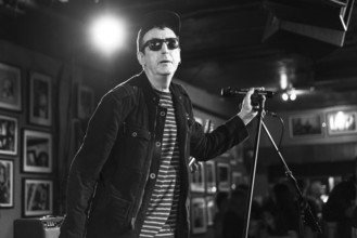 Andy Blade, Eater live at 100 Club, London, Mar 2023. Creator: Annapaola Marchesani.