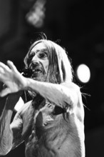 Iggy Pop performing live at the Alexandra Palace, London, 28 May 2025. Creator: Annapaola Marchesani.