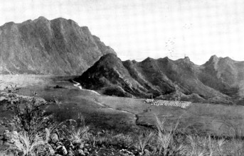 The War in Waziristan: Camp Wano attacked by Mahsud Waziris, November 3, 1894, (1895). Creator: George Meisenbach.