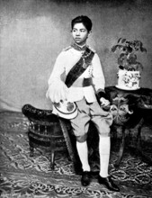 The late Crown Prince of Siam: Somdetch Chowfa Maha Vajirunhis, 1895. Creator: Unknown.
