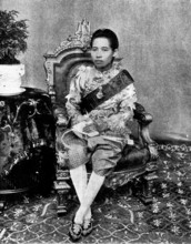 The Queen of Siam, 1895. Creator: George Meisenbach.