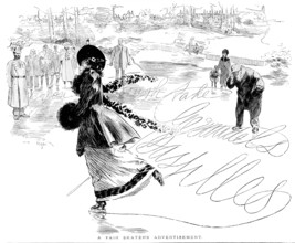 Advertisement for Géraudel's Pastilles, 1895. Creator: Frederick Henry Townsend.