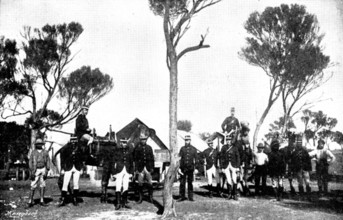 The Coolgardie Goldfields: police camp, 1895. Creator: Unknown.