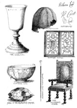 Relics of Archbishop Laud, 1895. Creator: Carl Hentschel.