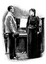 Eve's Ransom..."It's all right! I had a letter this morning. She has gone to Dudley.", 1895. Creator: George Meisenbach.