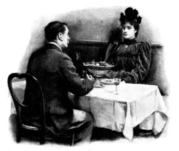 Eve's Ransom... ‘Well, what do you aim at?" Hilliard asked disinterestedly, 1895. Creator: George Meisenbach.