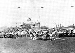 The Naval and Military Tournament at Bombay in December last, 1895. Creator: J. Stewart.